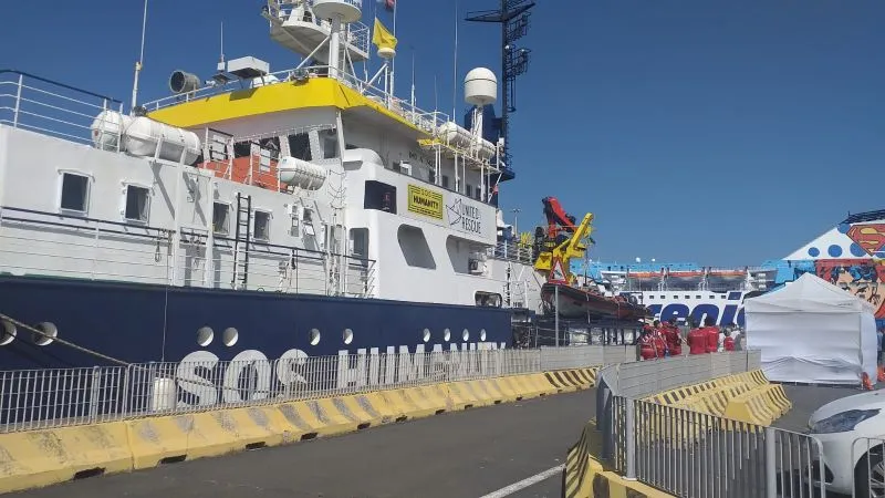 Arrivata e ripartita Humaniy 1