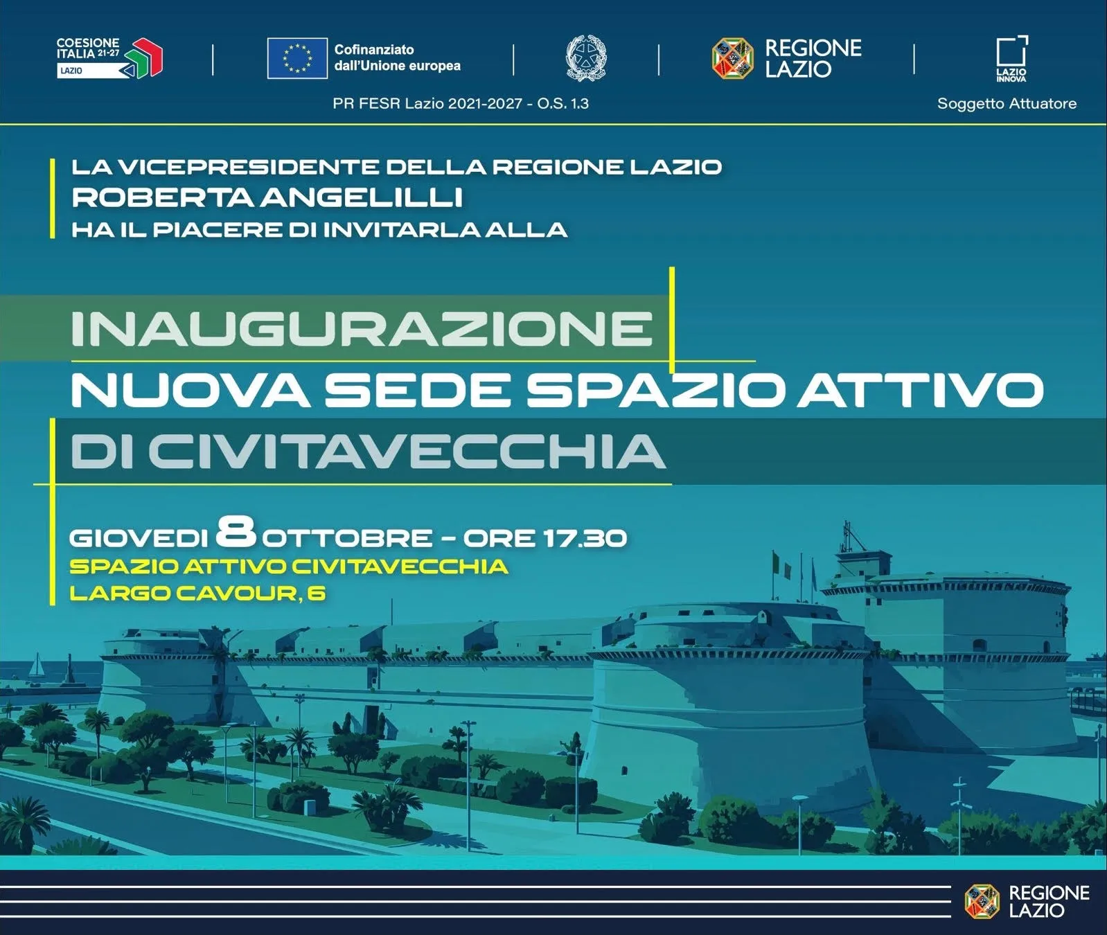 Inaugurato a Civitavecchia l'hub dell'innovazione della Regione Lazio - TRC Giornale