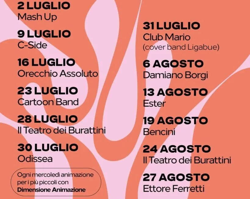 Il parco Spigarelli lancia il suo “Summer Festival”