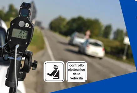 I controlli Telelaser e Autovelox della Polstrada fino a domenica 12 luglio