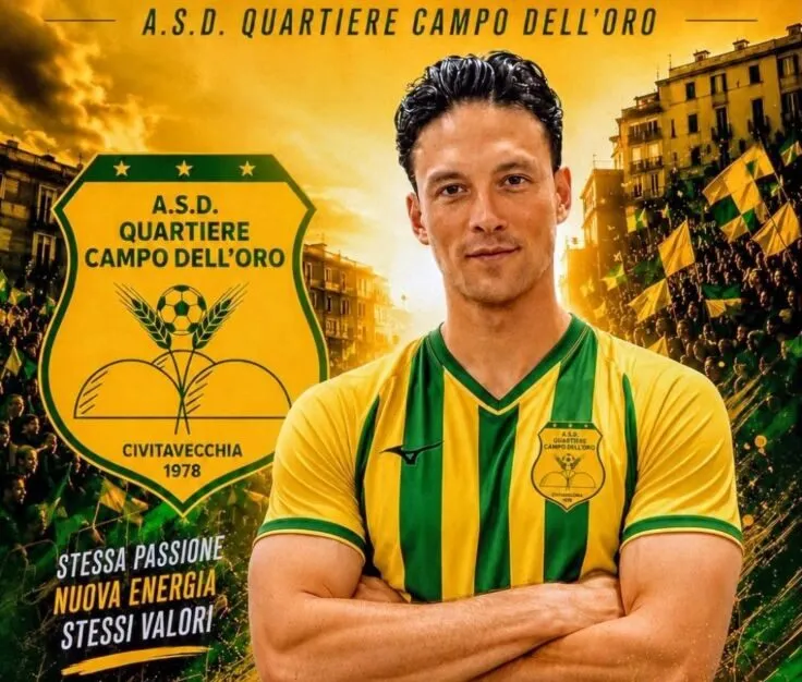 Calcio, rinforzo importante per la difesa del Qco: ingaggiato Alessandro Caforio