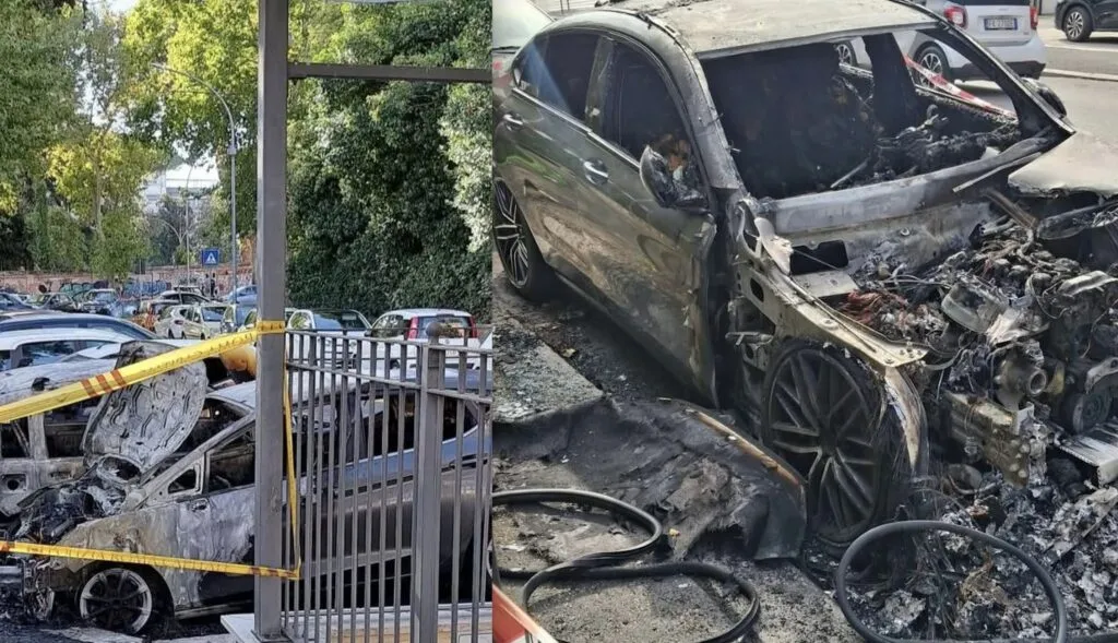 Auto in fiamme a Monteverde e Colli Portuensi: quattro vetture distrutte. È caccia al piromane
