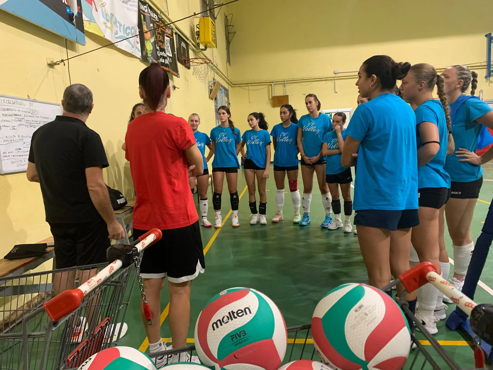Pallavolo, la Cv Volley si prepara all'esordio - TRC Giornale