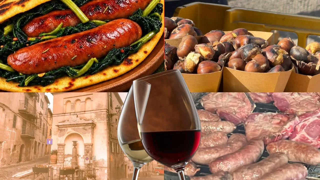 Sagre a Roma e nel Lazio dal 23 al 25 ottobre 2026: dal fallone al pizzocchio, passando per zazzicchie e castagne