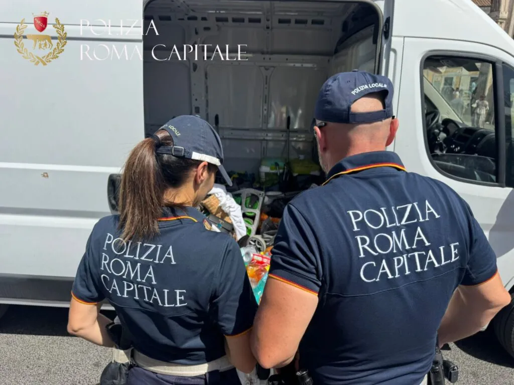 Ristorante abusivo nascosto tra i cantieri di Termini: sequestrati oltre 650 chili di alimenti