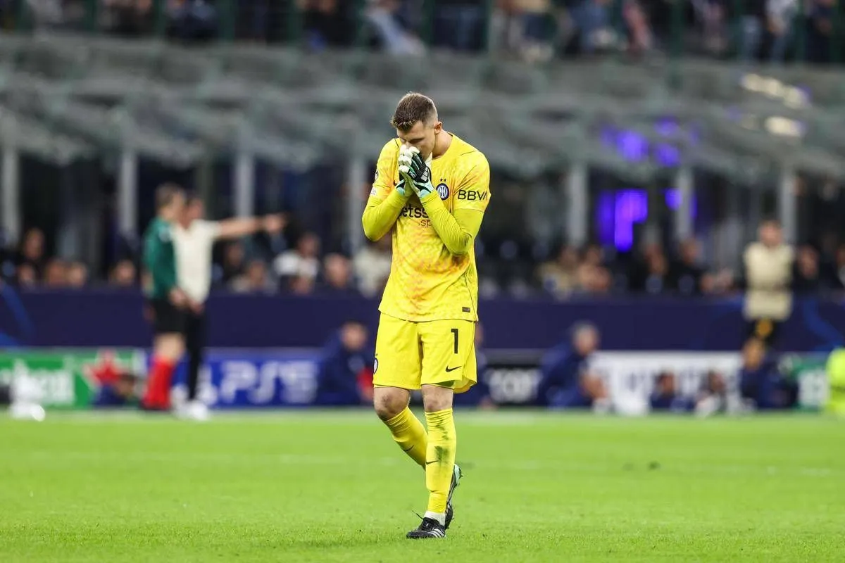 Inter, papera contro il Bruges e critiche: furia dei tifosi contro Josep Martinez