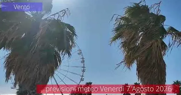 Civitavecchia: oggi sole prevalente, possibili rovesci
