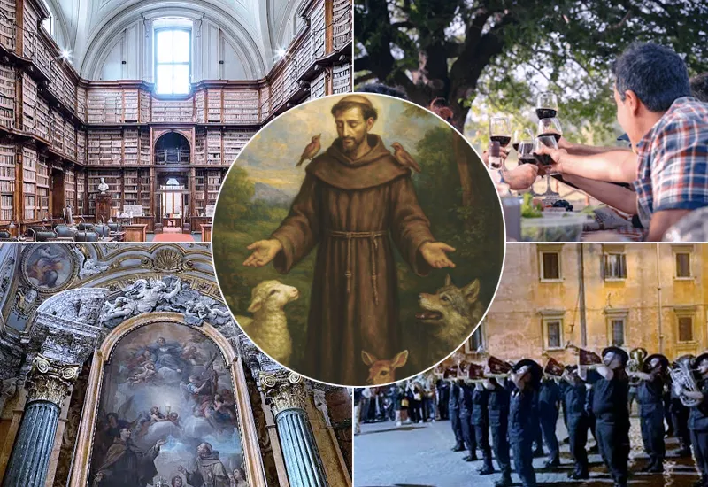 Roma festeggia San Francesco d'Assisi: domenica di concerti, mostre ed eventi gratuiti tra cultura e natura