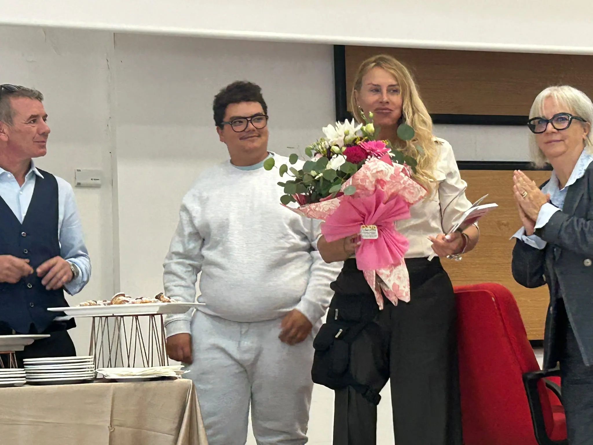 Stendhal-Calamatta, l'attrice Karla Sofía Gascón incontra gli studenti - TRC Giornale
