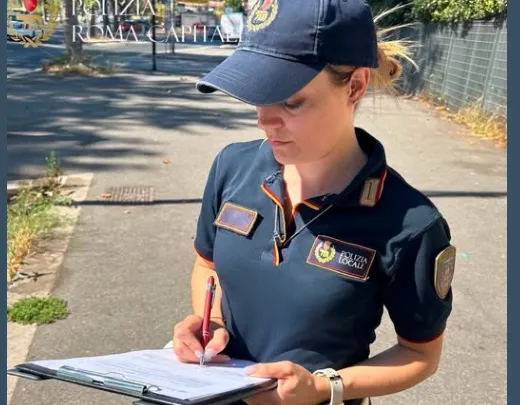 Pirata della strada investe una donna e fugge: rintracciato in poche ore dalla polizia locale di Roma Capitale