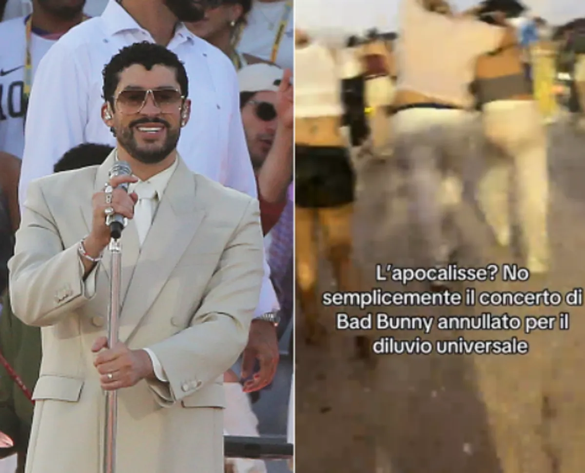 Bomba d'acqua a Milano, interrotto concerto di Bad Bunny: spettatori feriti