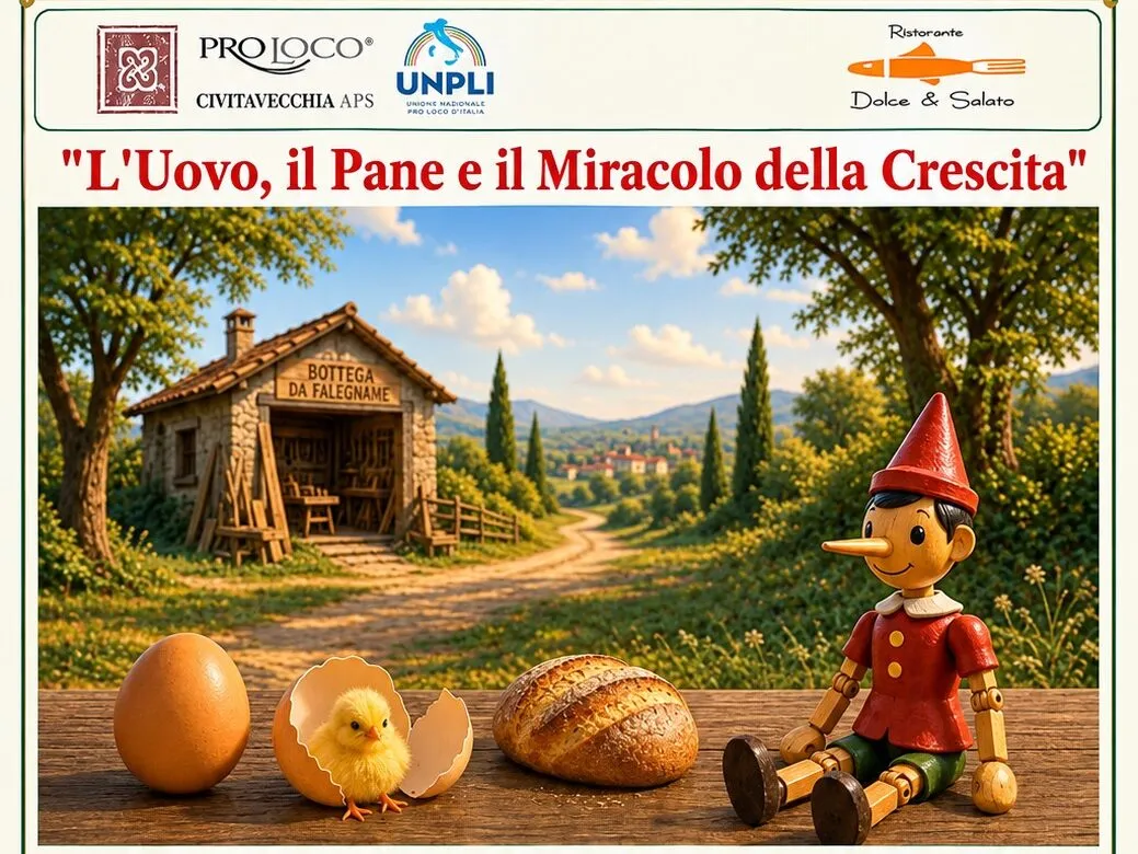 La Pro Loco ricorda Collodi con “L’Uovo, il Pane e il Miracolo della Crescita” - TRC Giornale