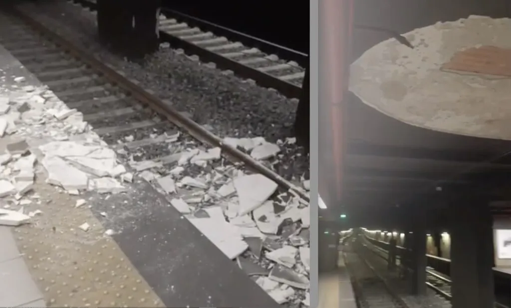 Il caso Metro A: se a Roma cadono i soffitti ("nonostante i cantieri milionari") VIDEO